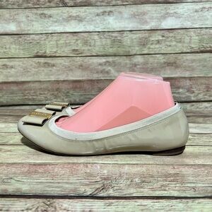 Kate Soade Tan Bow Flats